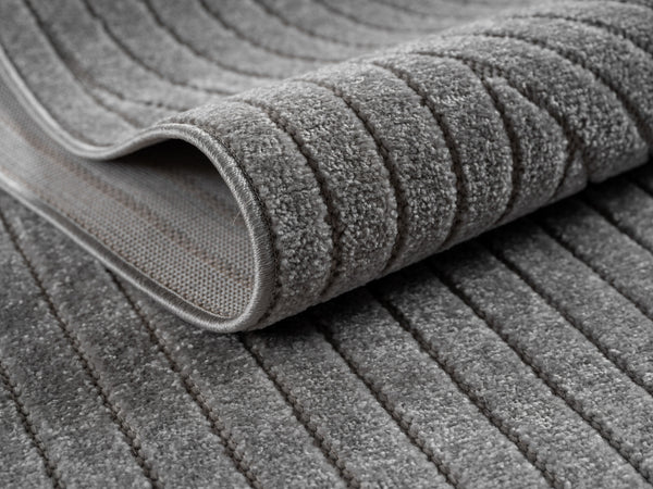 Vloerkleed NOVA 1201 Silver – Japandi Stijl | Indoor & Outdoor – detailfoto 2