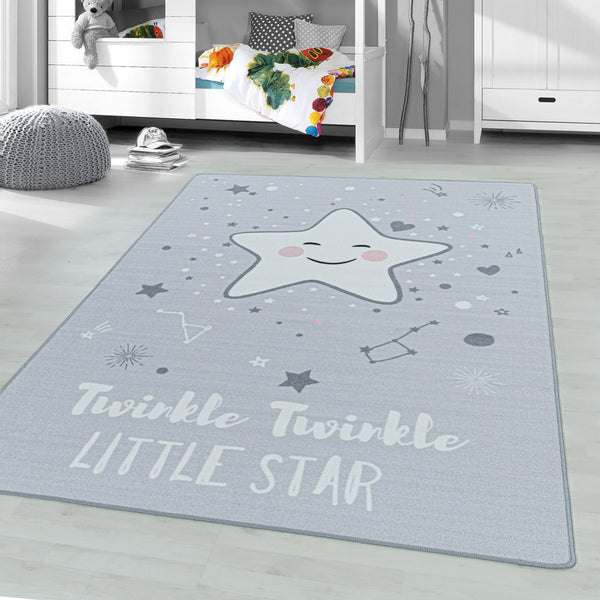 Vloerkleden Kinderen PLAY 2901 GREY – Speels en Veilig