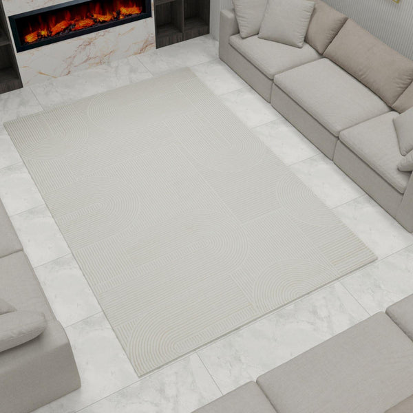 Vloerkleed JAPANDI Cream – Luxe & Trendy Design