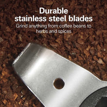 Royalty Line elektrische koffiemolen & kruidenmolen – RVS – 200W – 70g