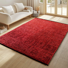 Vloerkleed SPACE Rood – Pure Luxe in een Tijdloos Design