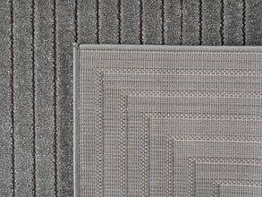 Vloerkleed NOVA 1202 Silver – Japandi Stijl | Indoor & Outdoor