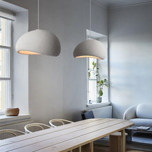 Japandi Wabi-Sabi Hanglamp 40 cm – Minimalistische Hars Plafondlamp – In Hoogte Verstelbaar – E27 Fitting