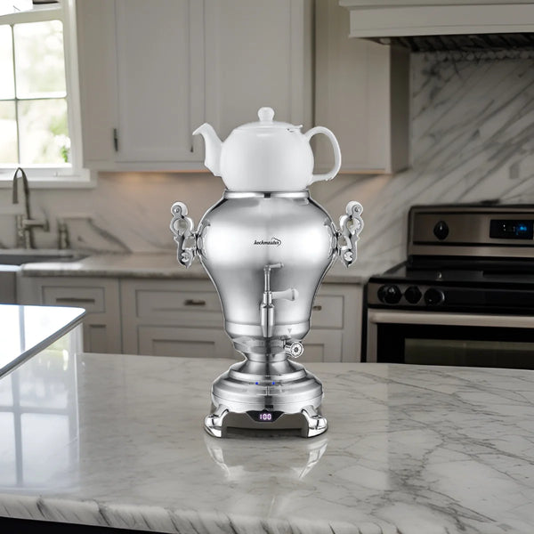 NOSTALJI Elektrische Samovar Theemaker – 3,5 Liter