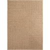 Vloerkleed TIMBER Beige – Modern geometrisch design indoor & outdoor vloerkleed