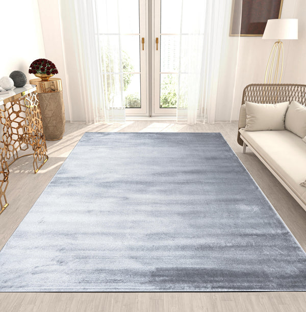 Velvet Vloerkleed – Grijs/Zilver