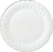 Bricard Muret Dinner Set Wit Goud 27-Delig – Luxe Porselein Servies 6 Personen met Gouden Rand