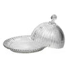 Mini Glazen Dome met Glazen Deksel – Diameter 20 cm