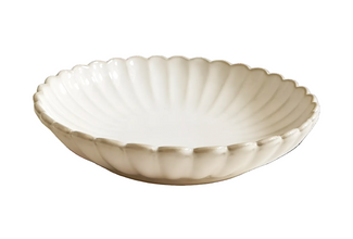 diep bord beige porselein servies 19 cm