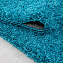 Vloerkleed LIFE Shaggy hoogpolig - Turquoise