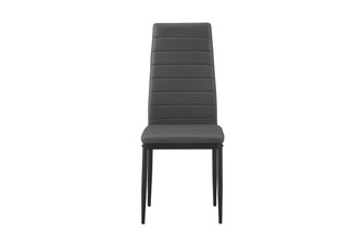 Set van 4 stoelen CATO/KENZO Grijs – stijlvol, modern en veelzijdig