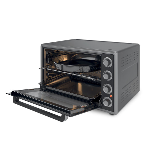 vrijstaande elektrische oven met hetelucht 70 l