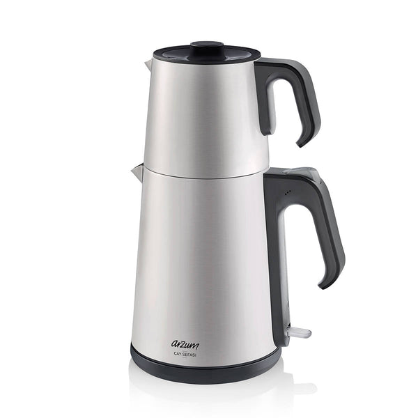 ARZUM Çay Sefası – Elektrisch Theeapparaat & Waterkoker, 1650W