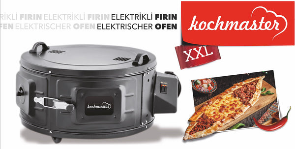 Trommeloven Enkel Laags XXL – 42L met Glas en Thermostaat