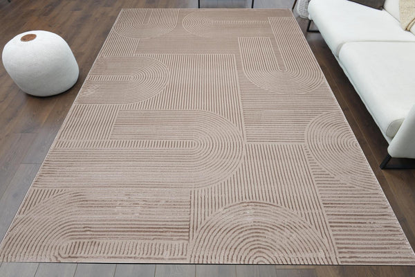 Vloerkleed JAPANDI Beige – Luxe & Trendy Design