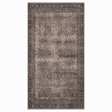 Wasbaar bruin vloerkleed Inka 1147 – antislip, 3 mm