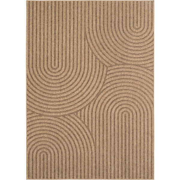 Vloerkleed TIMBER Beige – Japandi stijl indoor & outdoor vloerkleed