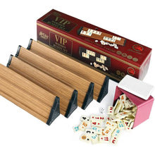 Star Okey VIP Houten Rummikub Set – Turks Okey Spel 101 met Melamine Stenen