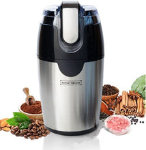 Royalty Line elektrische koffiemolen & kruidenmolen – RVS – 200W – 70g