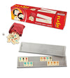 Plastic Rummikub/Okey speelset – compleet met 4 borden, stenen en dobbelsteen