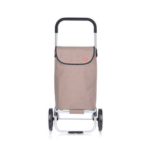 Boodschappentrolley Voyage aluminium “Berlin” – wiel Ø19 cm – assorti kleuren