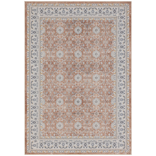 Wasbaar terra vloerkleed Inka 1145 – antislip, 3 mm