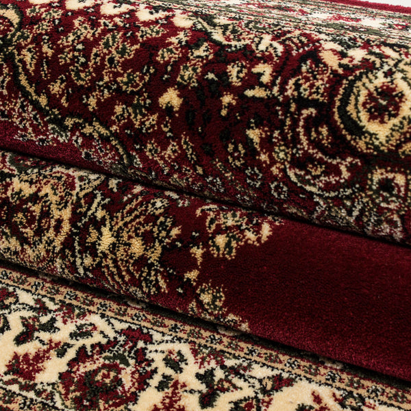 Vloerkleed MARRAKESH 297 Red – Klassiek en Oosters Design – detailfoto 2