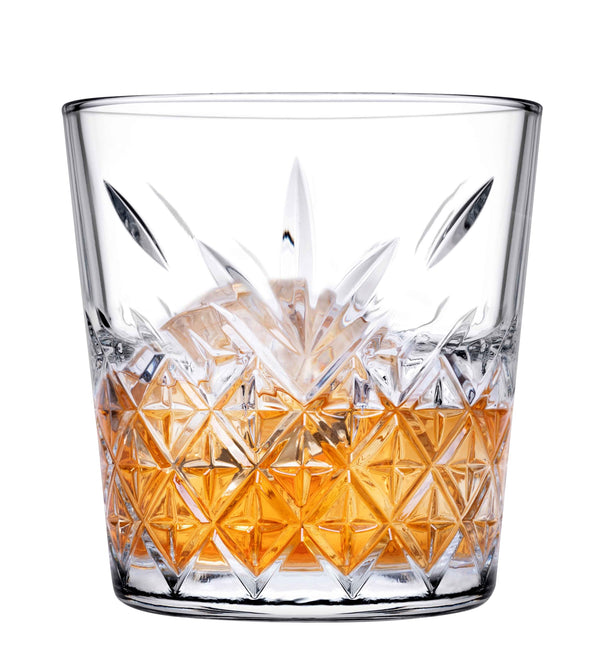 Pasabahce Timeless Drinkglazen Set van 4 – 355 ml – Kristalglas – Opstapelbaar