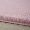 Vloerkleed rond FLUFFY Roze - Ultiem zacht en comfortabel