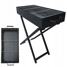 Opklapbare Houtskool BBQ RVS – Verstelbaar | 30 x 60 cm Grill