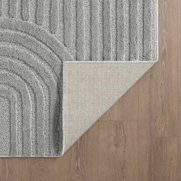 Vloerkleed ART Silver – Japandi Stijl, Modern & Comfortabel – detailfoto 2