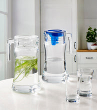 Pasabahce Azur Glazen Waterkan – 1400 ml – Met Transparant Deksel – Karaf voor Water, Sap en Limonade