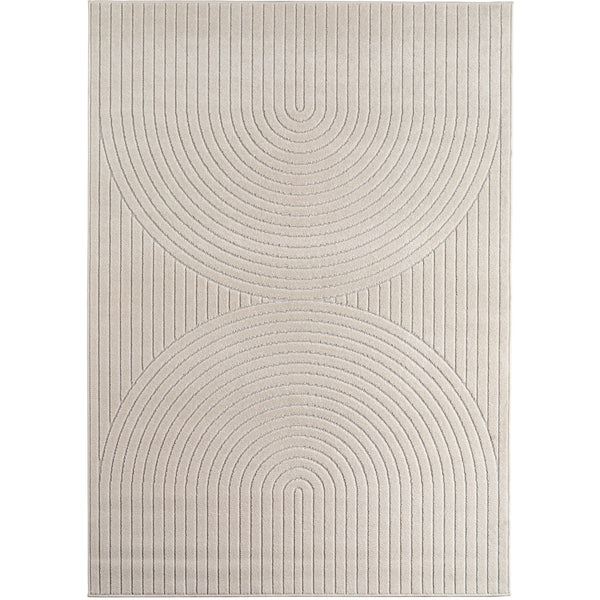 Vloerkleed NOVA 1201 Cream – Japandi Stijl | Indoor & Outdoor