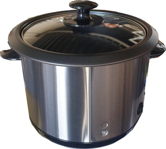 Rijstkoker BIKO – 1.0 Liter, RVS Behuizing met Kook- en Warmhoudfunctie – detailfoto 2