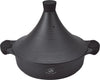 Marokkaanse Tajine Pan – 28 cm, Zwart, Geschikt voor Alle Warmtebronnen