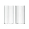 Linea trendy drinkglazen – borosilicaatglas – 400 ml (2 stuks)