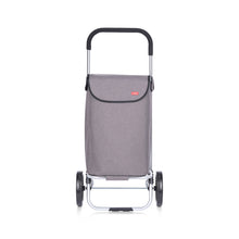 Boodschappentrolley Voyage aluminium “Berlin” – wiel Ø19 cm – assorti kleuren