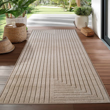 Vloerkleed NOVA 1202 Beige – Japandi Stijl | Indoor & Outdoor