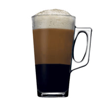 glazen mok met handvat 385 ml pasabahce vela