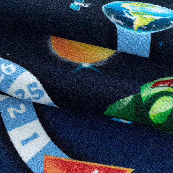 Vloerkleden Kinderen PLAY 2910 NAVY – Speels en Veilig – detailfoto 2