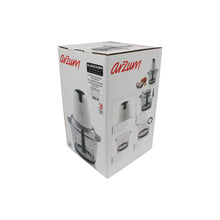 Arzum Glasschop hakmolen 300 watt met glazen kom voor uien kruiden en noten