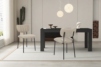 Stoel ANTURA Bruin – retro charme met modern comfort
