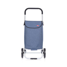 Boodschappentrolley Voyage aluminium “Berlin” – wiel Ø19 cm – assorti kleuren