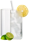 Trendy Vierkante Glazen – 400 ml (Set van 2)