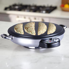 KOCHMASTER Chromax Pannenkoeken- en Wrapmaker – Elektrische fladenbakker met antiaanbaklaag en 2300W vermogen