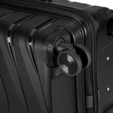 Kofferset Zwart 3-delig met TSA-cijferslot en 4 dubbele 360° wielen