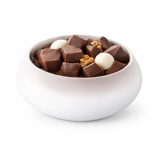 Chubby porseleinen kommetjes – wit – set van 6 - 11,5 x 5 cm