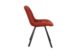 Stoel ARIBA Rood – warm, opvallend en stijlvol