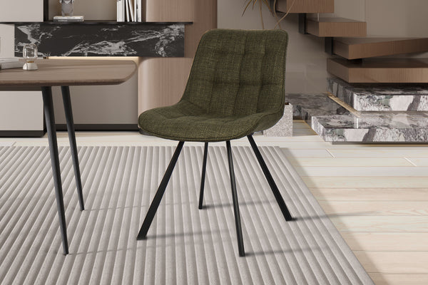 Stoel ARIBA Groen – fris, modern en comfortabel