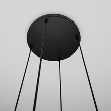 ISTAR 4-Lichts Hanglamp – Zwart Staal met Smoke Glazen Kappen